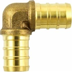 Brass Elbow Fittings, Brass Hose Fitting 90 Degree, 1/2 / 12mm, 10 Pack -Bathroom Faucet Store 71883437 4