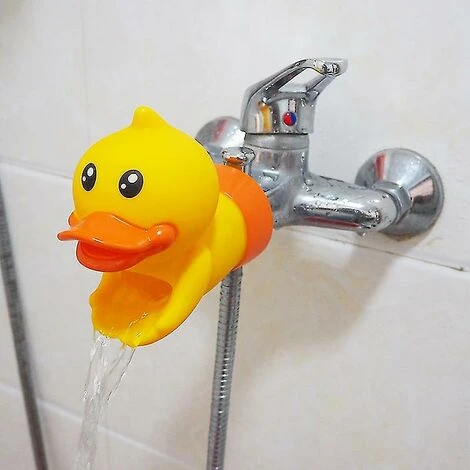 Cartoon Faucet Extender Washbasin Bath Spout Cover Cute Animal Toy Faucet Cover Bath Safety Fun For Kids Children - Crocodile 5 Cartoon Faucet Extender Washbasin Bath Spout Cover Cute Animal Toy Faucet Cover Bath Safety Fun For Kids Children - Crocodile - Image 3