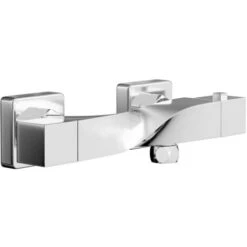 Wholesale Domestic Twist Polished Chrome Thermostatic Bar Shower Valve -Bathroom Faucet Store 7470863 3