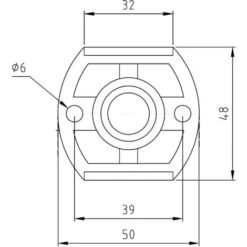 Nuie Fast Fit Surface Wall Bracket For Bar Thermostats - A315 -Bathroom Faucet Store 7472311 3