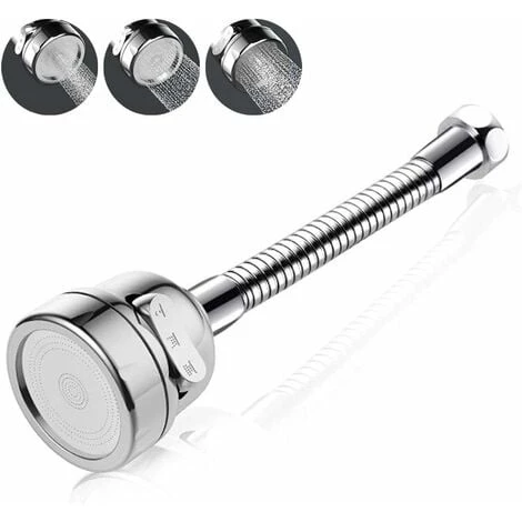 Water-saving Rotating Kitchen Faucet Kitchen Faucet Extension/360 Degree Water-saving Rotating Nozzle Filter/3 Water Outlet Methods/increasing Water Pressure 3 Water-saving Rotating Kitchen Faucet Kitchen Faucet Extension/360 Degree Water-saving Rotating Nozzle Filter/3 Water Outlet Methods/increasing Water Pressure