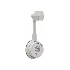 Suction Cup Shower Head Holder, Suction Cup Wall Mounted Hand Shower Holder, Hand Shower Holder, Suitable For Bathrooms, Hotels, Bath Centers (No Nails And No Glue) White
