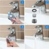 3 Pieces Water Saving Faucet Filter Faucet Accessories Diffuser Faucet Filter With Seal For Kitchen And Bathroom -Bathroom Faucet Store 75325926 1