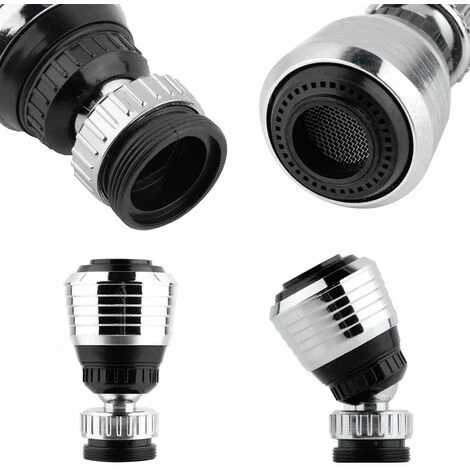 Pack 360° Swivel Faucet Aerators For Kitchen Bathroom Faucet Aerators 5 Pack 360° Swivel Faucet Aerators For Kitchen Bathroom Faucet Aerators - Image 3