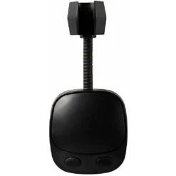 360 Degree Rotating Bathroom Shower Head Holder Punch-free Adjustable Suction Cup Mount Bracket Shower Holder Black