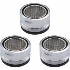 3 Pieces Aerator Faucet, Aerator Filter Faucet With Seal Bathroom M24, PA1B-P3