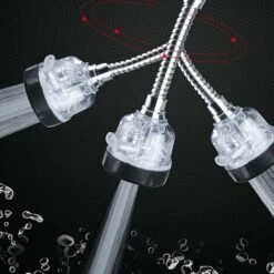 Water Faucet Aerator Can Rotate 360 ​​degrees/pressure Bubbler/water-saving Sieve/three Water Modes -Bathroom Faucet Store 75329095 3