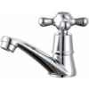 MUFF Single Cold Water Faucet, Single Cold Water Faucet Chrome Basin Faucet For Home Bathroom Toilet Sink Kitchen