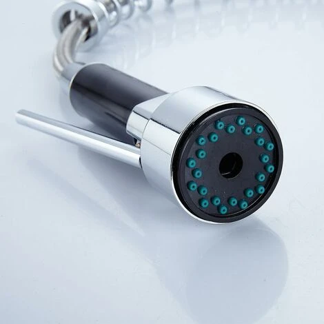 Modern Bathroom Kitchen Sink Faucet Pull UP Universal Spray Head 1/2-Inch Faucet Head Fitting Replacement Part , Chrome Finish 6 Modern Bathroom Kitchen Sink Faucet Pull UP Universal Spray Head 1/2-Inch Faucet Head Fitting Replacement Part , Chrome Finish - Image 4