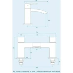 Black Matt Waterfall Bath Filler Tap Lever Round Deck Mounted Modern -Bathroom Faucet Store 76756384 3