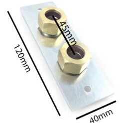 Bidet Thermostatic Shower Fixing Wall Plate Bathroom Toilet Valve Back Chrome -Bathroom Faucet Store 76756466 3