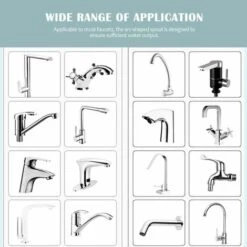 Besylo Faucet Extender, Faucet Extender, Sink Handle Extender, 2pcs Kids Faucet Extender, For Baby Kids Washing Hands Bathroom Accessories (Blue+Green) -Bathroom Faucet Store 77696920 4