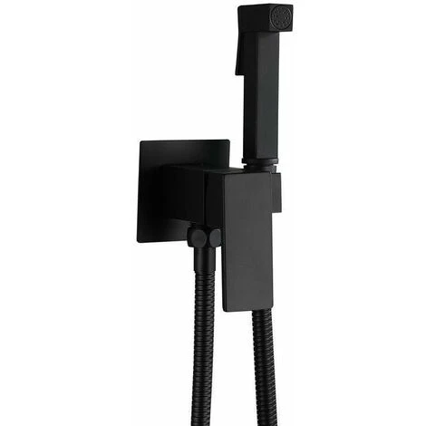 Toilet Spray Kit Black, Brass Toilet Spray Toilet Wall Mounted Bidet Sprayer Cold And Hot Water Toilet Bidet Spray With 1.5m Hose 3 Toilet Spray Kit Black, Brass Toilet Spray Toilet Wall Mounted Bidet Sprayer Cold And Hot Water Toilet Bidet Spray With 1.5m Hose