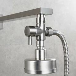 Solid Brass 3 Way Valve G1/2 Inch Hand Shower Shower Components Universal Fitting Chrome -Bathroom Faucet Store 78702614 4