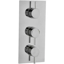 Cole Triple Concealed Valve Round With 3 Way Diverter (Triple Outlet)