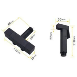 Bidet Sprayer For Toilet, Handheld Sprayer,Feminine Hygiene Bathroom Spray Kit -Bathroom Faucet Store 86503247 4