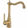 Basin Faucet Rea Bona Old Gold High