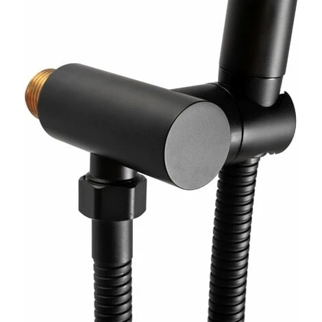 Concealed Thermostatic Shower Set Rea Lungo Miler Black + Box 7 Concealed Thermostatic Shower Set Rea Lungo Miler Black + Box - Image 5