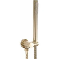 Concealed Thermostatic Shower Set Rea Lungo Miler Brush Gold + Box -Bathroom Faucet Store 87084886 4