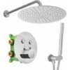 Concealed Thermostatic Shower Set Rea Lungo Miler Chrome + Box -Bathroom Faucet Store 87084949 1