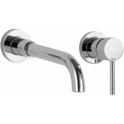 Concealed Basin Faucet Rea Lungo Long Chrome + Box