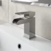 Modern Bathroom Waterfall Mono Basin Sink Mixer Tap Single Lever -Bathroom Faucet Store 8756688 1
