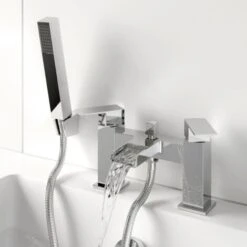 Architeckt Dakota Bath Shower Mixer Waterfall Tap 9 Architeckt Dakota Bath Shower Mixer Waterfall Tap -Bathroom Faucet Store 8756696 3