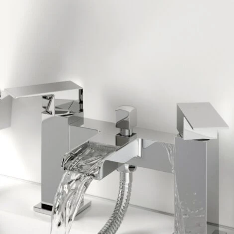 Architeckt Dakota Bath Shower Mixer Waterfall Tap 7 Architeckt Dakota Bath Shower Mixer Waterfall Tap - Image 5