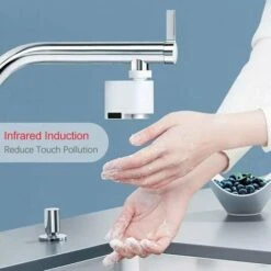 Infrared Induction Water Saving Device - Waterproof Protection Against Water Overflow -Bathroom Faucet Store 87596695 3
