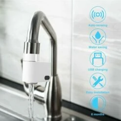 Automatic Faucet Automatic Sensor IPX6 Infrared Water Saver Automatic Detector Infrared Sensor Water Saver -Bathroom Faucet Store 87597970 3