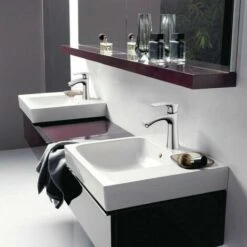 Chromed Brass Washbasin Mixer Tap Cold Water Faucet Removable Aerator Bathroom Taps Ceramic Cartridge For Washbasin WC Or, Basement 10 Chromed Brass Washbasin Mixer Tap Cold Water Faucet Removable Aerator Bathroom Taps Ceramic Cartridge For Washbasin WC Or, Basement -Bathroom Faucet Store 87600046 4