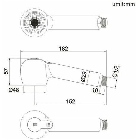Durable Chrome Faucet Hand Shower Sink Showers Pro Kitchen Mixer Tap Shower Head 2 Spray Types 7 Durable Chrome Faucet Hand Shower Sink Showers Pro Kitchen Mixer Tap Shower Head 2 Spray Types - Image 5