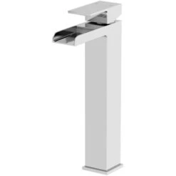 Architeckt Dakota High Rise Basin Mixer Waterfall Tap 11 Architeckt Dakota High Rise Basin Mixer Waterfall Tap -Bathroom Faucet Store 8883624 5