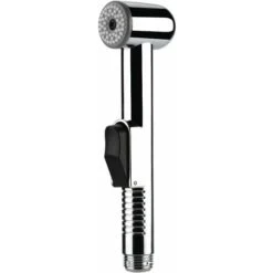 HIASDFLS Bidet Douchette à Main Douchette WC, Lavable Hygiénique Toilette ,Kits Finition Chromé Douchette Chromée Douchette Durable ABS Cleaner Spray Douche Fixation Salle De Bains