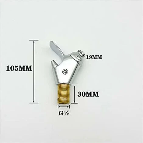 Drinking Water Filter Faucet For Bathroom Kitchen Outdoor Brass Press Drinking Water Filter Faucet Fit For 12 Inch Fip Supply Pipe Connector 4 Drinking Water Filter Faucet For Bathroom Kitchen Outdoor Brass Press Drinking Water Filter Faucet Fit For 12 Inch Fip Supply Pipe Connector - Image 2