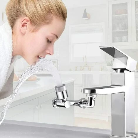 1080 Swivel Faucet Aerator, 2 Modes Adjustable Faucet Aerator, Wide Angle Aerator, Rotating Aerator, Swivel Kitchen Faucet Head 7 1080 Swivel Faucet Aerator, 2 Modes Adjustable Faucet Aerator, Wide Angle Aerator, Rotating Aerator, Swivel Kitchen Faucet Head - Image 5