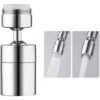 Faucet Aerator 360 Degrees Swivel Faucet Spray Aerator Kitchen Tap Water Saving Nozzle Sprayer Big Angle Bathroom Basin Dual-function Lengthen Extender,model: Type 2 -Bathroom Faucet Store 90270998 1