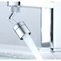Universal Splash Filter Faucet, 720° Swivel Faucet Aerator For Kitchen Bathroom B -Bathroom Faucet Store 90739463 3