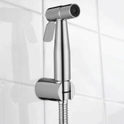 Handheld Bidet Sprayer, Brushed Nickel Stainless Steel Sprayer Set, Bathroom Diaper Cleaner, Portable Stainless Steel Shower Nozzle 10 Handheld Bidet Sprayer, Brushed Nickel Stainless Steel Sprayer Set, Bathroom Diaper Cleaner, Portable Stainless Steel Shower Nozzle -Bathroom Faucet Store 91165351 4