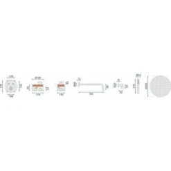 Concealed Thermostatic Shower Set Rea Lungo Miler Rose Gold + Box 11 Concealed Thermostatic Shower Set Rea Lungo Miler Rose Gold + Box -Bathroom Faucet Store 91552114 5