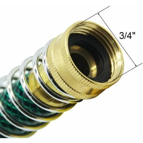 Faucet Adapter Easy-to-use Universal Adapter For Kitchen And Garden Faucet Connector 3/4 Water Hose Joint Prevents Kinking With 125mm Kink-free Hose Water Separator Set 5 Faucet Adapter Easy-to-use Universal Adapter For Kitchen And Garden Faucet Connector 3/4 Water Hose Joint Prevents Kinking With 125mm Kink-free Hose Water Separator Set - Image 3