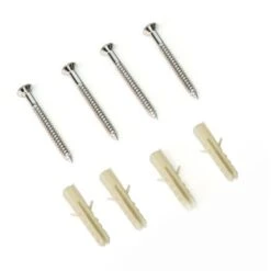 Pair Of Easy Fixing Kit For Exposed Shower Mixer Valve With Round Chrome Cover -Bathroom Faucet Store 91925366 3