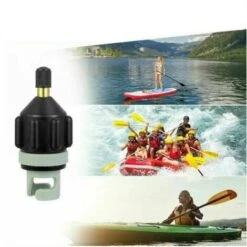 FlkwoH . Sup Valve Adapter, Canoe Kayak Pump Valve Adapter Stand Up Paddling Board Inflatable Accessories Air Compressor Adapter Accessories