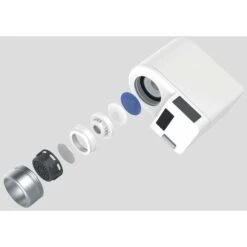 Touchless Bathroom Sink Faucet Adapter Automatic Smart Motion Sensor Hands Free Water Faucet Attachment Ideal For Hotel Kitchen Sink (White) -Bathroom Faucet Store 93498950 5