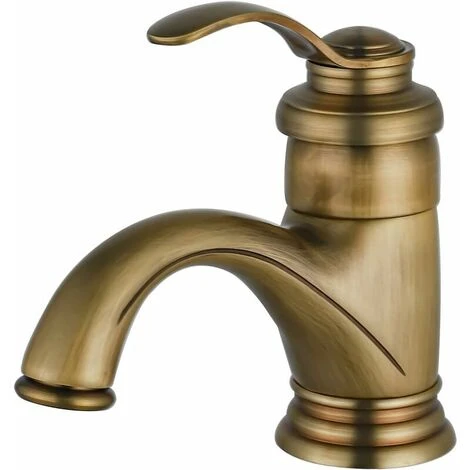 Basin Mixer Tap Antique Bathroom Faucet, Retro Basin Faucet, Basin Mixer Tap, Nostalgia Brushed Brass Bathroom Faucet For Bathroom 3 Basin Mixer Tap Antique Bathroom Faucet, Retro Basin Faucet, Basin Mixer Tap, Nostalgia Brushed Brass Bathroom Faucet For Bathroom