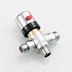 1/2 Inch 3-way Thermostatic Valve Valve Thermostat Brass Shower Thermostat Shower Thermostat For Hand Shower, Shower Faucet 11 1/2 Inch 3-way Thermostatic Valve Valve Thermostat Brass Shower Thermostat Shower Thermostat For Hand Shower, Shower Faucet -Bathroom Faucet Store 95067215 5