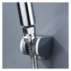 Shower Head Shut-off Valve Angle Valve Water Shut-off Valve Shower Stop Brass Water Divider Shut-off Valve Replacement Parts G 1/2 Chrome Shiny -Bathroom Faucet Store 95067554 3