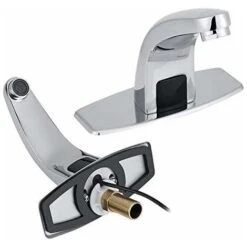 Touchless Automatic Faucet, Sensor Faucet, Bathroom Faucet, Motion Activated Kitchen Bathroom Hands Free System Automatic Infrared Sensor Faucet -Bathroom Faucet Store 95523404 5