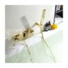 Wall Mounted Waterfall Bathtub Mixer Tap Bathtub Faucet Wall Mounted Waterfall Shower Head Hot And Cold Bathtub Faucet (Gold) 2 Wall Mounted Waterfall Bathtub Mixer Tap Bathtub Faucet Wall Mounted Waterfall Shower Head Hot And Cold Bathtub Faucet (Gold) -Bathroom Faucet Store 95708932 1