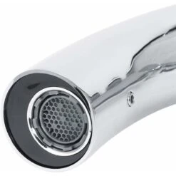 Wall Mounted Infrared Induction Sensor Water Faucet, Commercial Stainless Steel Hot And Cold Water Kitchen Sink Faucet, 2.0-5.9" Sensing Distance, For Bathroom Hotel -Bathroom Faucet Store 95709856 5